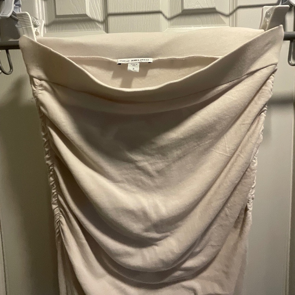 James Perse ruched skirt